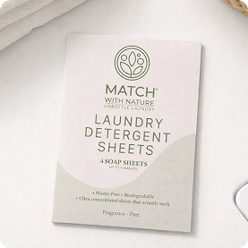 Match with Nature Fragrance Free Wholesale Guest Laundry Pack