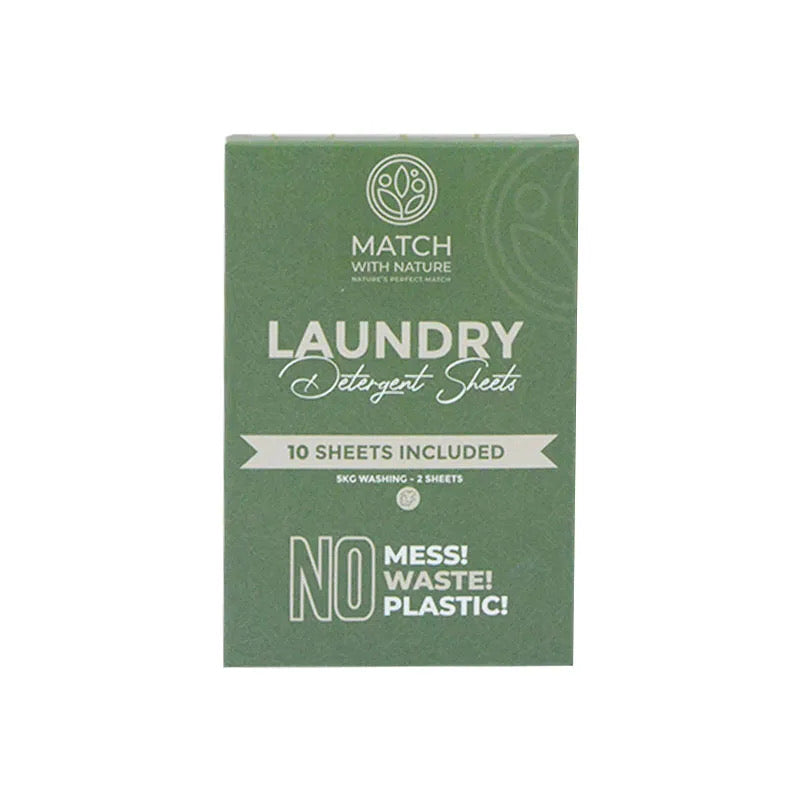 Match with Nature Laundry Detergent Sheets - US Wholesale