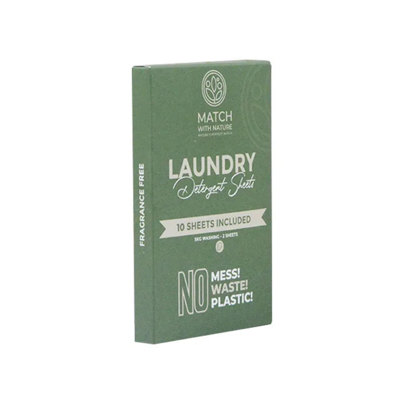 Match with Nature Laundry Detergent Sheets - US Wholesale