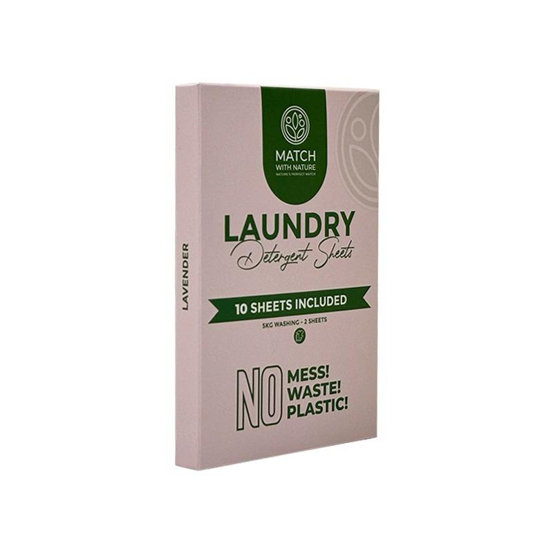 Match with Nature Laundry Detergent Sheets - US Wholesale