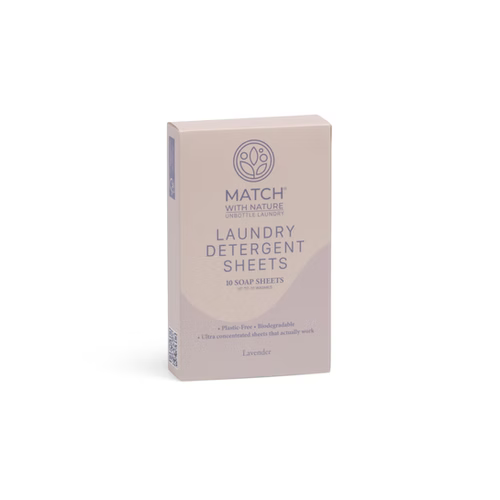 Vend-Ready Laundry Detergent Sheets (Up to 5 Loads) - Lavender