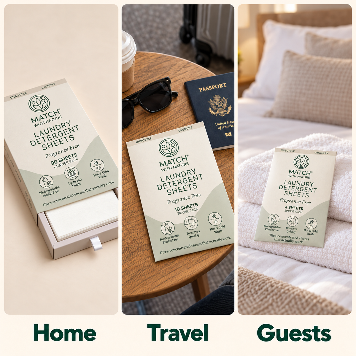 Unbottled Starter Bundle – Fragrance Free
