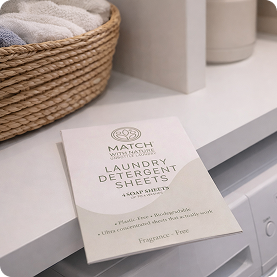 Match with Nature Fragrance Free Wholesale Guest Laundry Pack