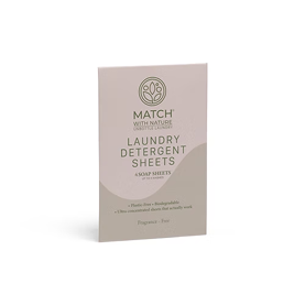 Match with Nature Fragrance Free Wholesale Guest Laundry Pack