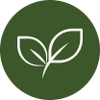 Biodegradable certification icon