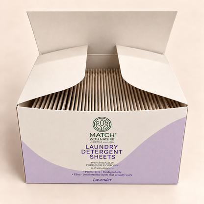 Single-Wash Laundry Sheets – Carton (300 Pack) - Lavender | WHOLESALE