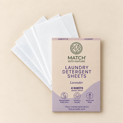 Single-Wash Laundry Sheets – Carton (300 Pack) - Lavender | WHOLESALE