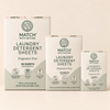 Fragrance Free Unbottled Starter Bundle: 90-sheet Drawer Pack, 10-sheet Travel Pack and a Single-Wash envelope